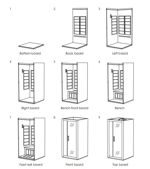 Infrarood sauna 1 basic